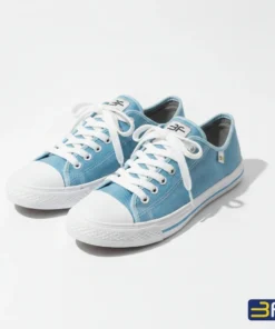 حذاء سنيكرز قماشي "سماوي" للجنسين
