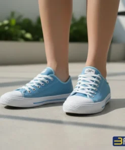 حذاء سنيكرز قماشي "سماوي" للجنسين 2